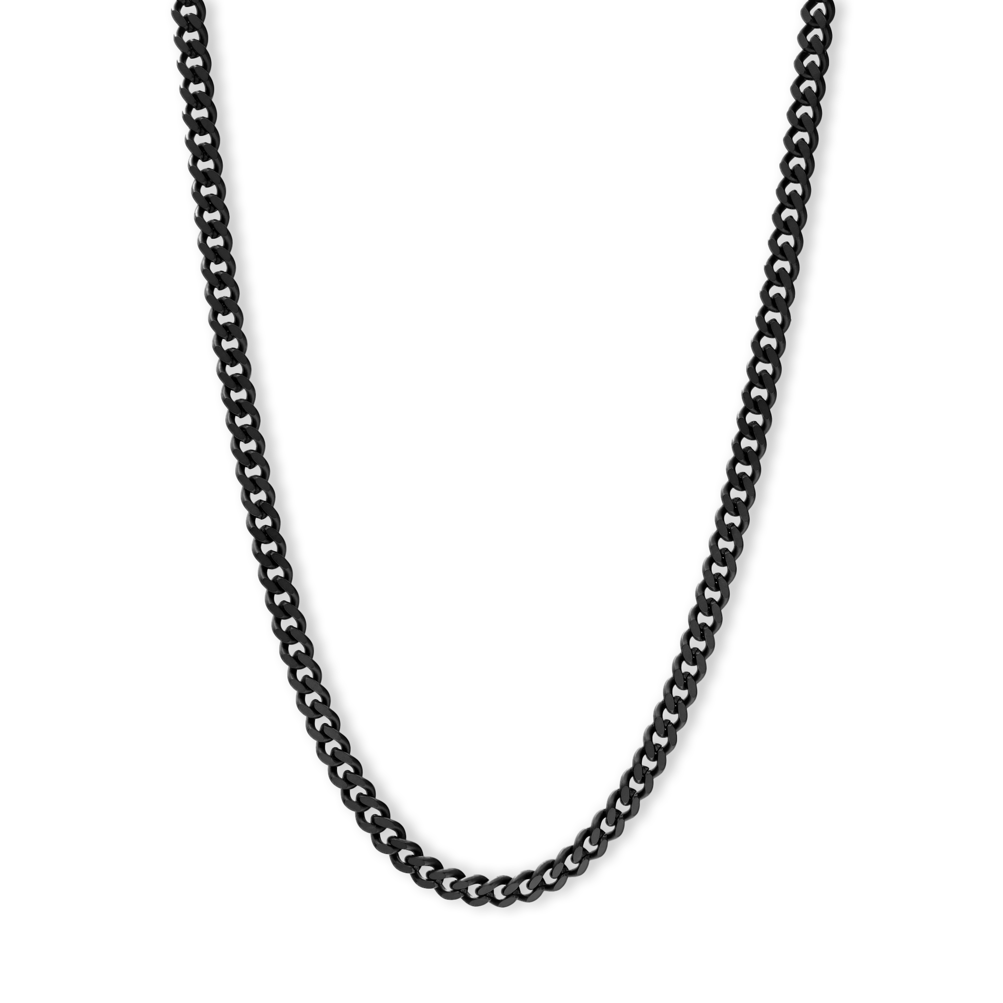 BLACK CURB CHAIN - 5.4MM