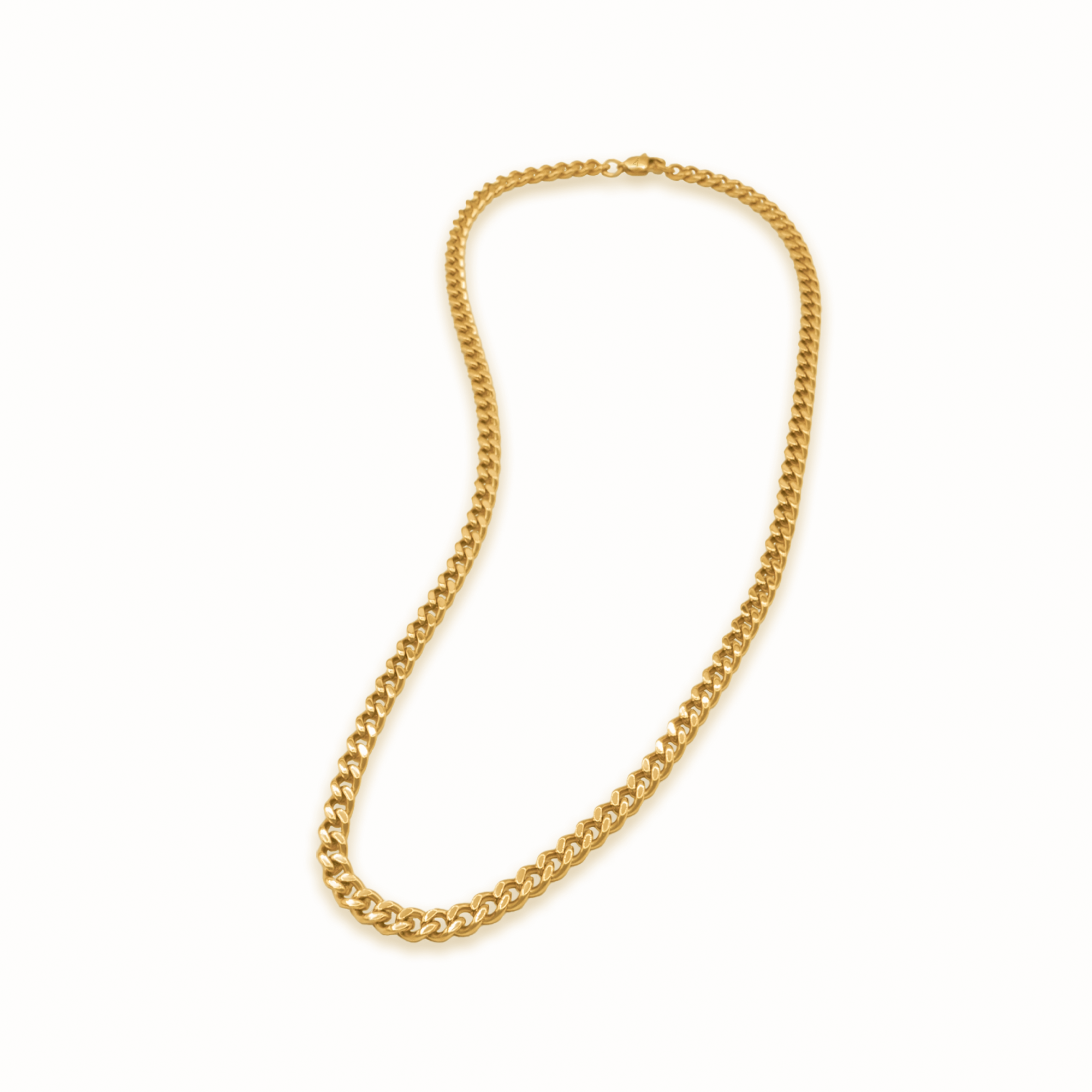 GOLD CURB CHAIN - 5.4MM