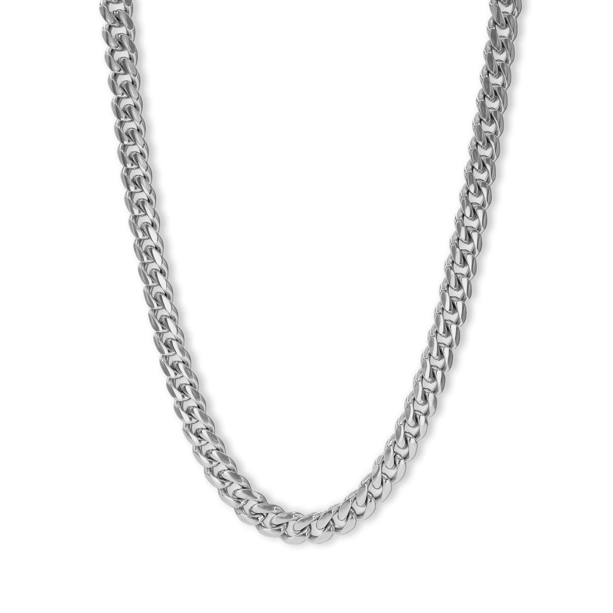SILVER CURB - 8.4MM BUNDLE
