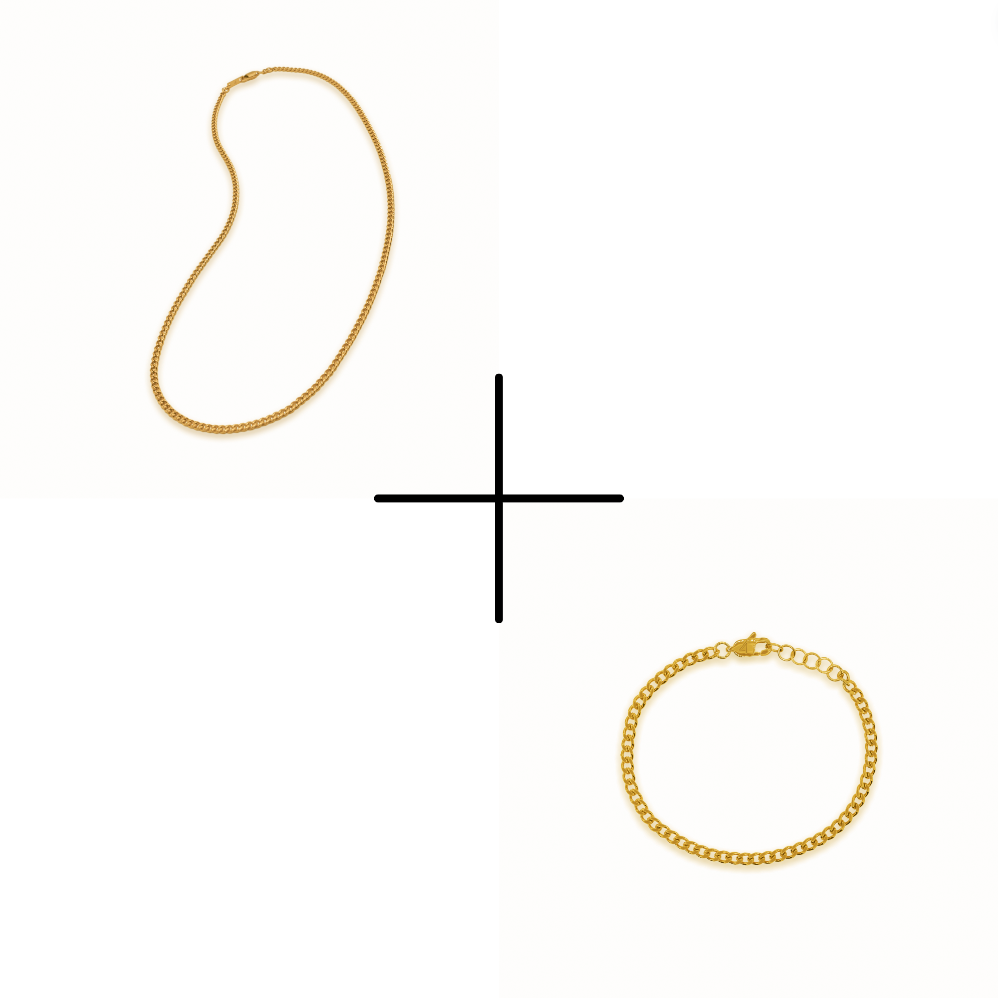 GOLD CURB - 3.8MM BUNDLE