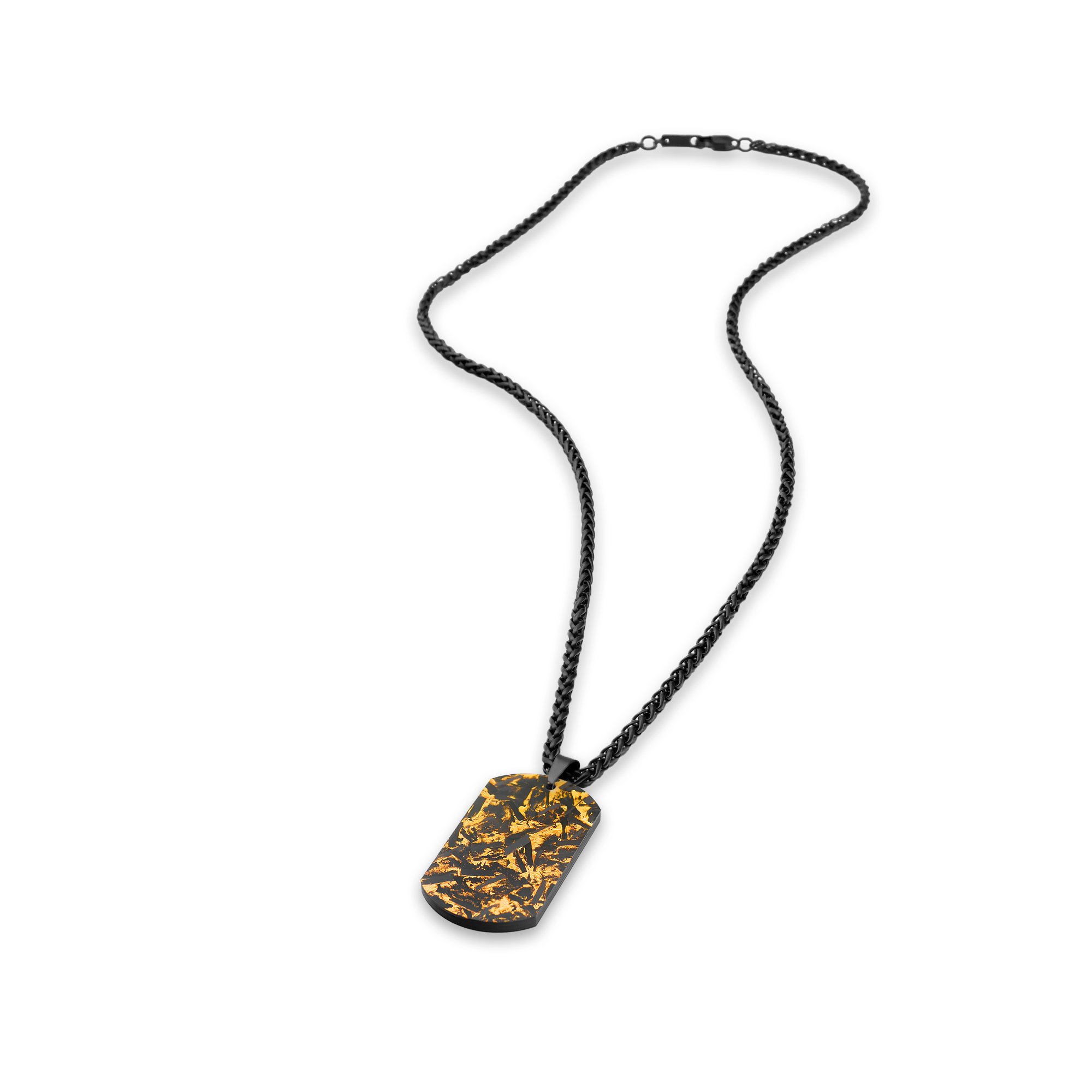 GOLD DOGTAG - KEEL CHAIN