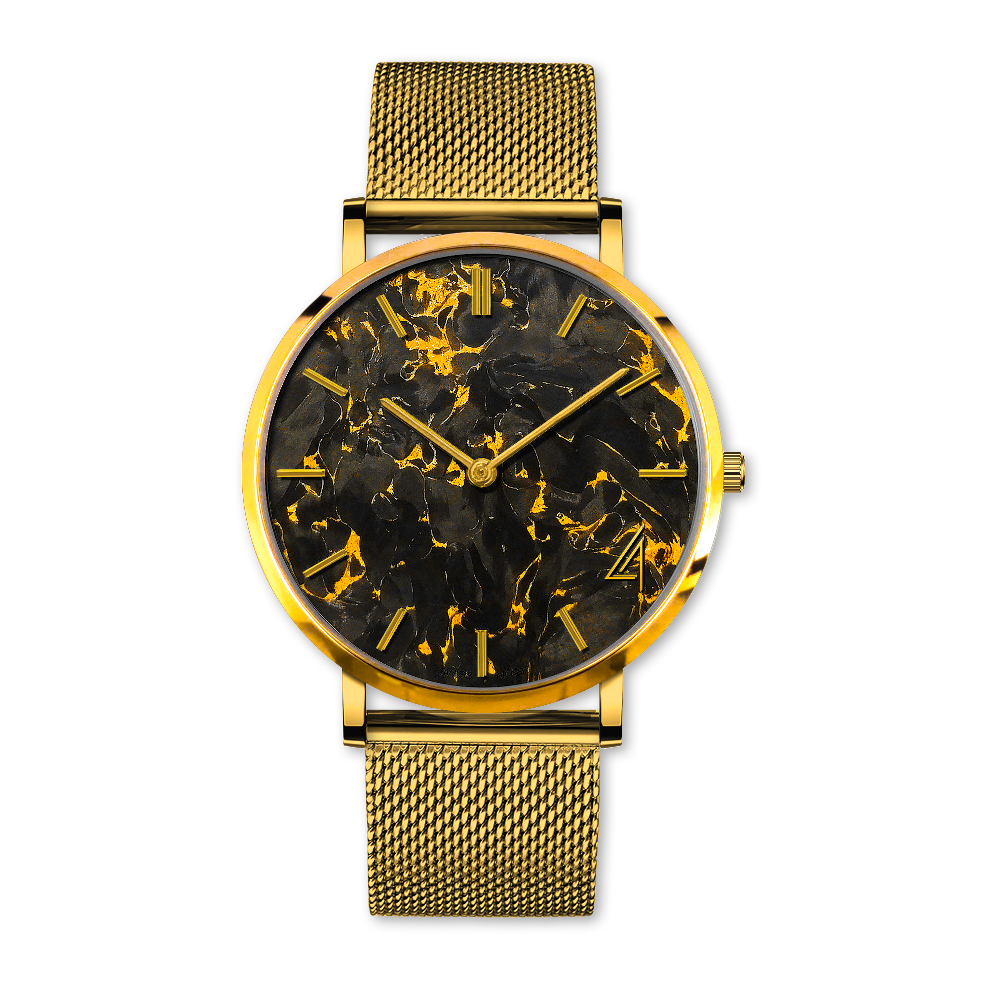 WATCH NO.1 - GOLD MESH
