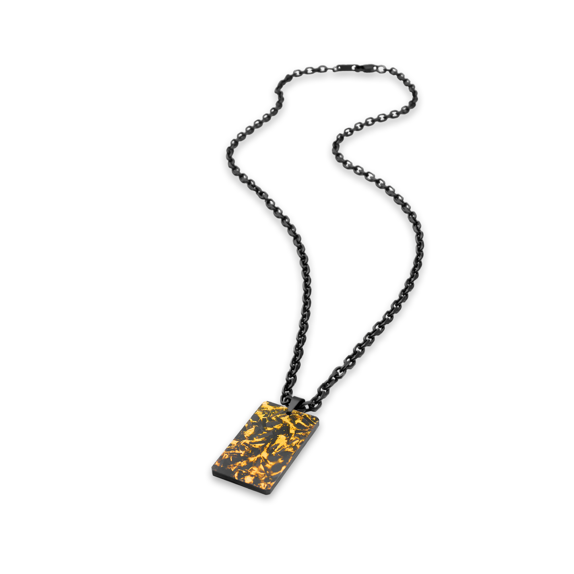 GOLD SQUARE - CABLE CHAIN