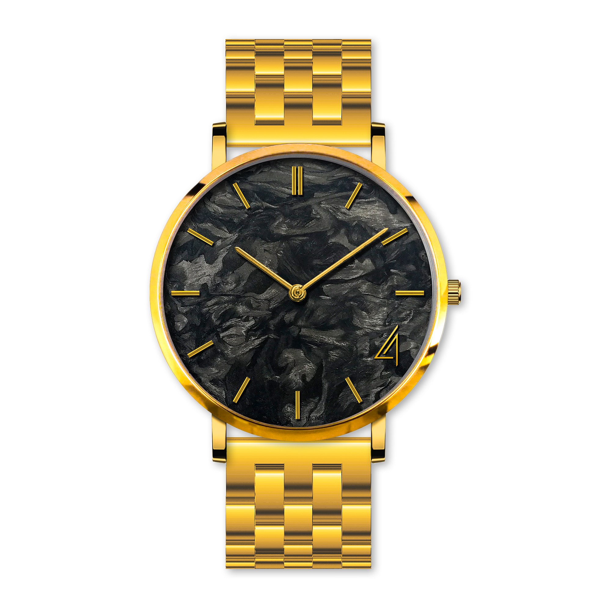 WATCH NO.1 - GOLD STEEL