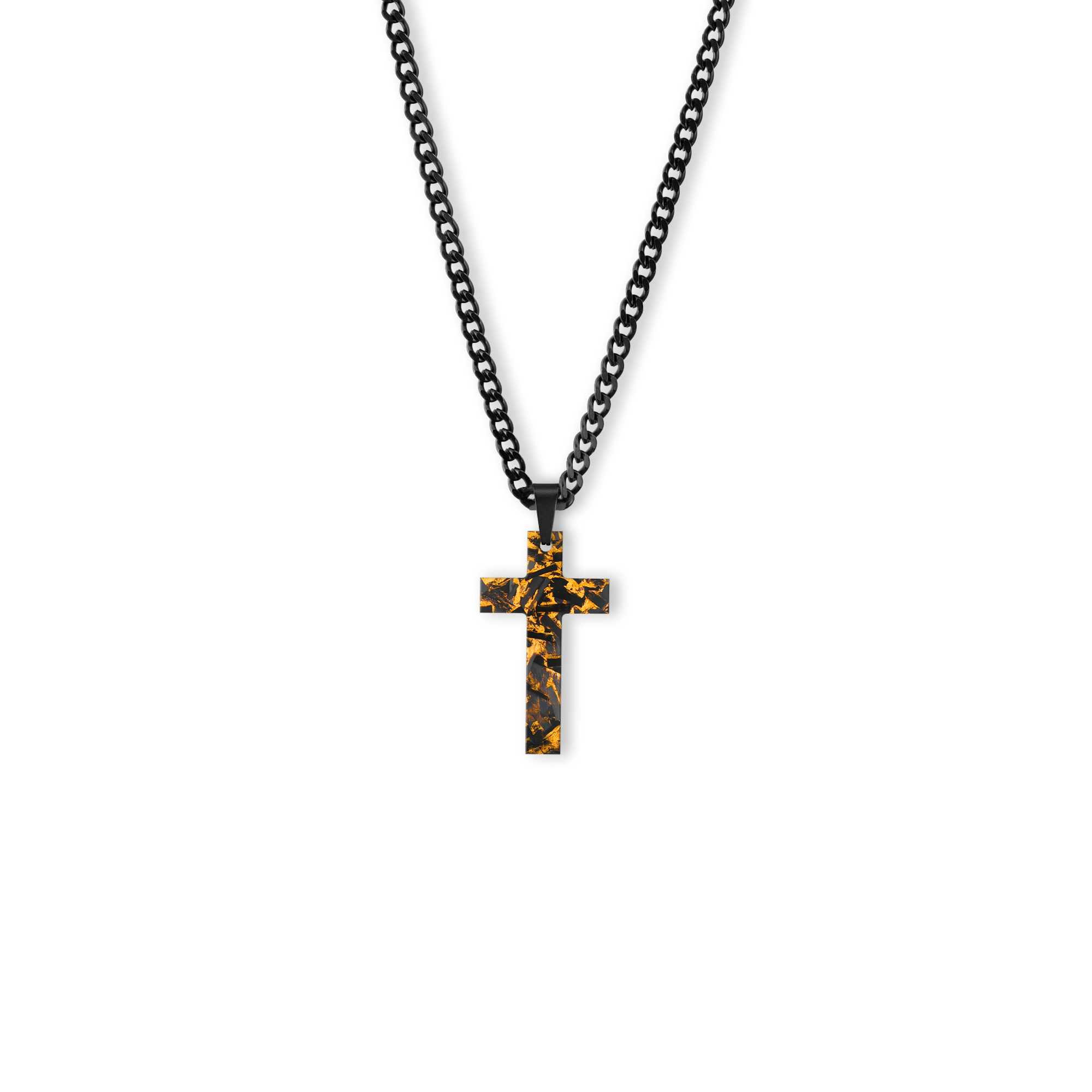 GOLD SMALL CROSS CHAIN