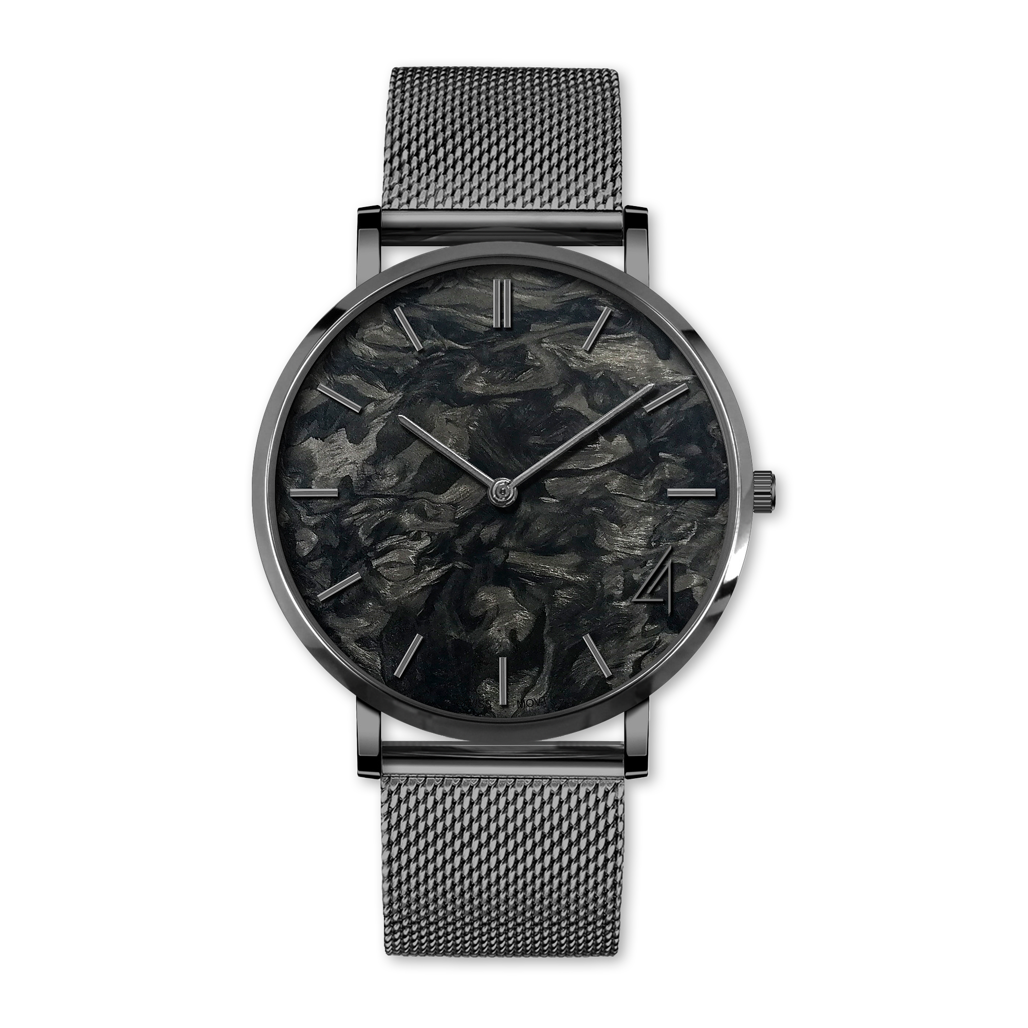 WATCH NO.1 - GUNMETAL MESH