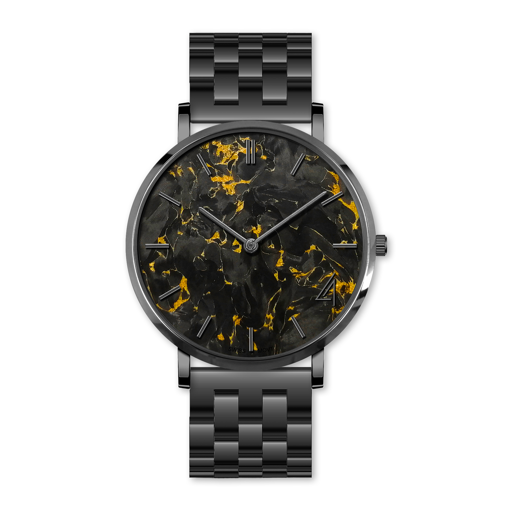 WATCH NO.1 - GUNMETAL STEEL